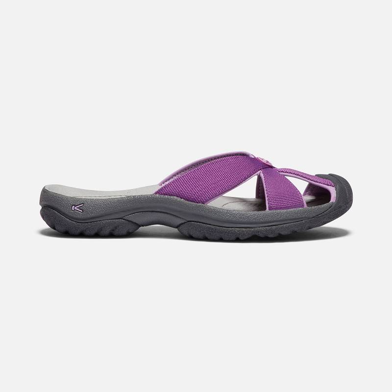 Keen Bali Badelatschen Damen DE-35127 Grape Kiss/Lavender Herb - Keen Damenschuhe Lila